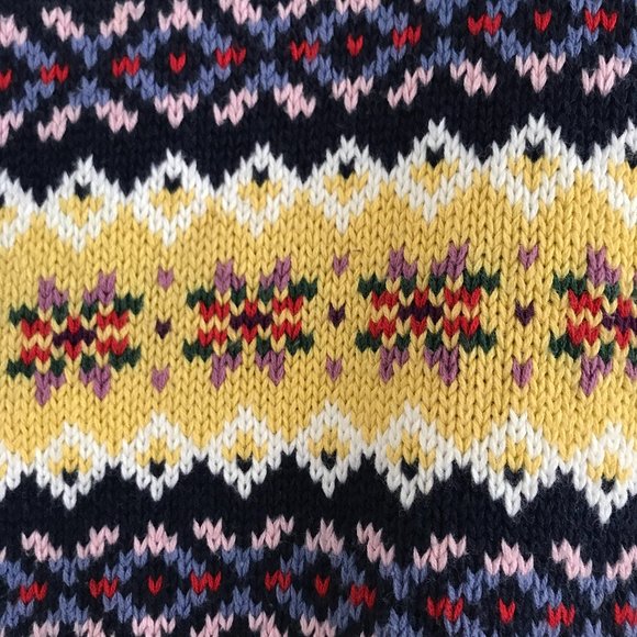 Ralph Lauren Preppy Floral Knit Vest - Picture 5 of 7